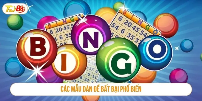 Các mẫu dàn đề bất bại phổ biến