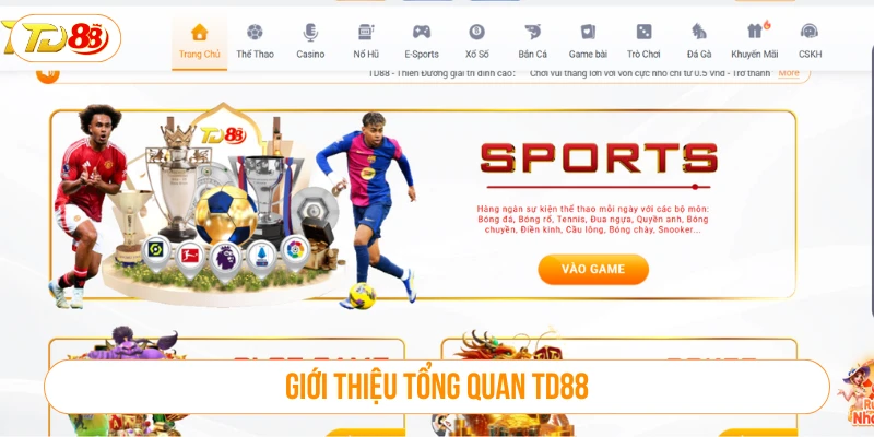Giới Thiệu Nhà Cái TD88 - Sân Chơi Cá Cược Uy Tín Hàng Đầu Giới thiệu tổng quan về nhà cái TD88