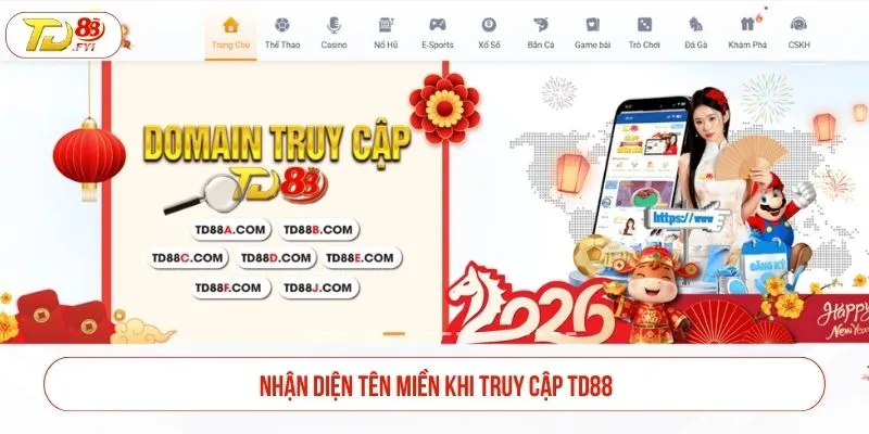 TD88 Có Bị Giả Mạo Không? Cách Nhận Biết Và Phòng Tránh Nhận diện tên miền khi truy cập TD88